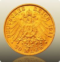 7,16g Feingold - 20 Reichsmark