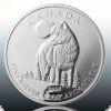 1 oz Wildlife series Wolf Kanada (2011) Silber