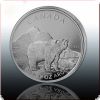 1 oz Wildlife series Grizzly Kanada (2011) Silber